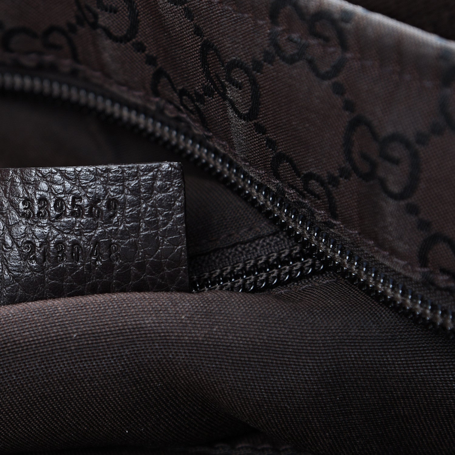 Gucci Nylon Monogram Large Messenger Brown 6 of 15