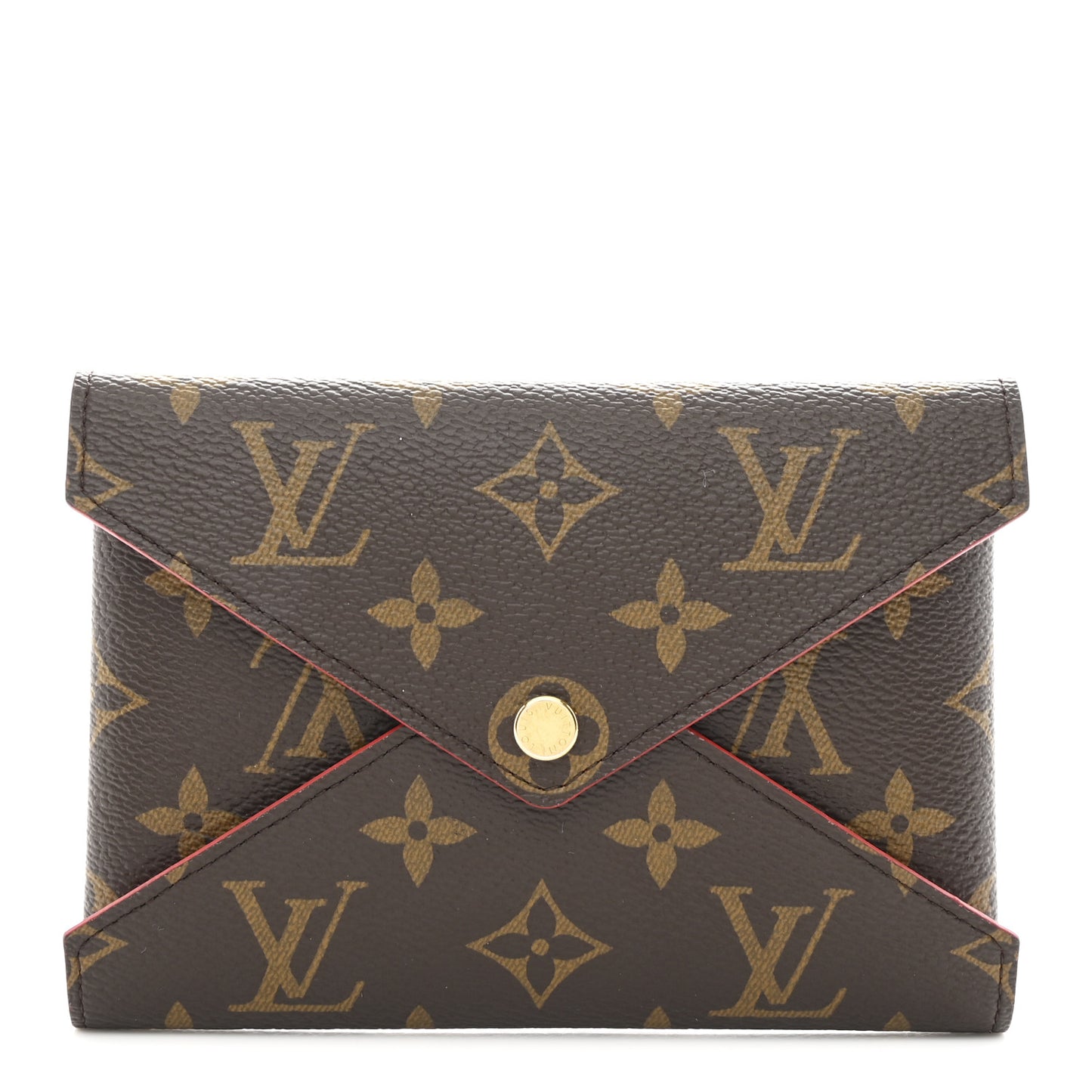 Monogram Medium Kirigami Pochette Insert Coquelicot