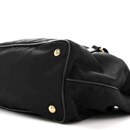 Prada Tessuto Nylon Saffiano Tote Black 10 of 14