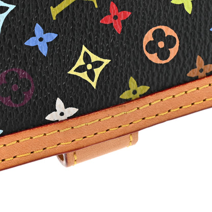 Louis Vuitton Monogram Multicolor Small Ring Agenda Cover Black 9 of 10