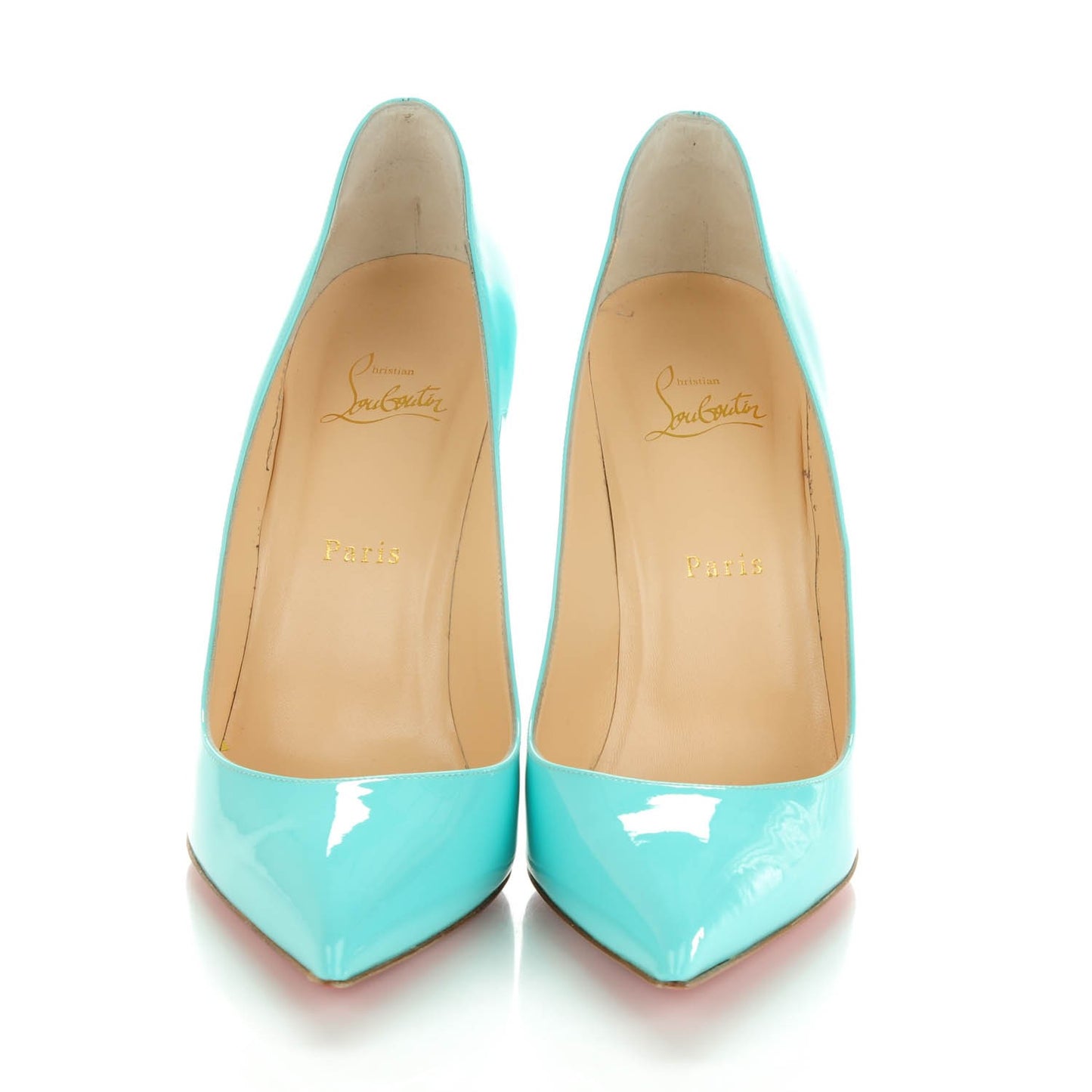 Patent Pigalle Follies 100 Pumps 41 Opaline