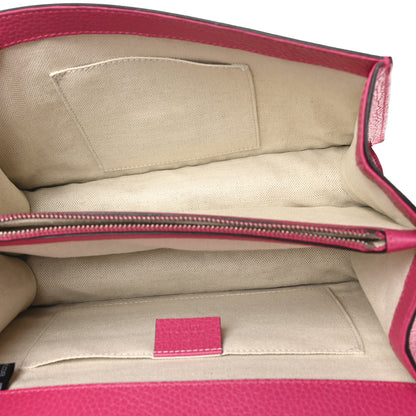 Gucci Dollar Calfskin Crystal Web Medium Dionysus Bamboo Top Handle Bag Box Pink Black Diamond 5 of 10