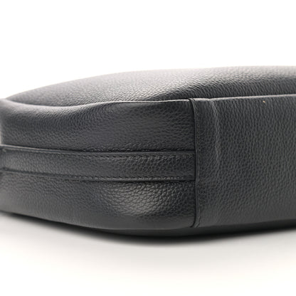 Balenciaga Calfskin Logo M Everyday Camera Bag Black 9 of 12