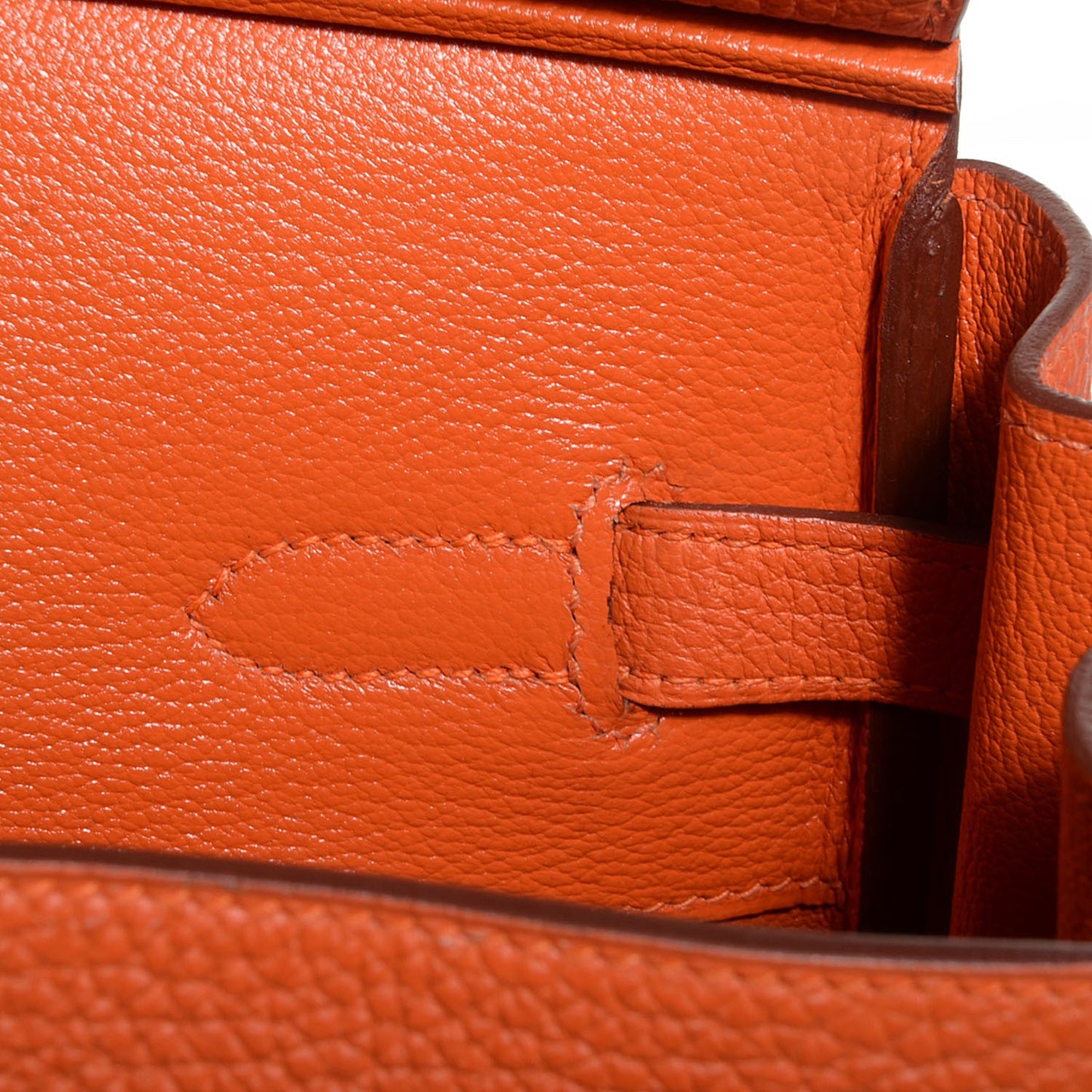 Togo Birkin 35 Orange