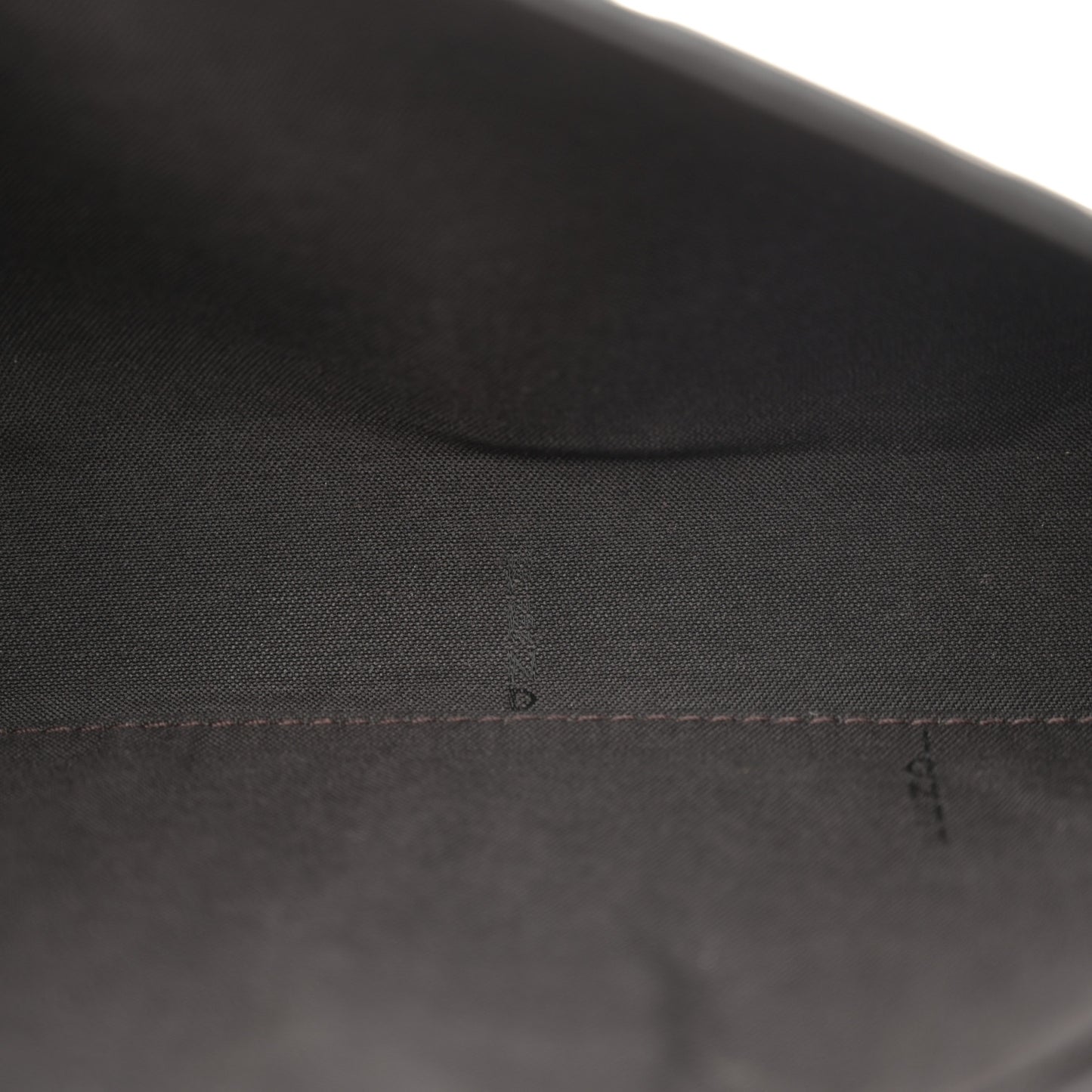 Vitello Soft F is Fendi Bi-Color FF 1974 Embossed Envelope Wallet On Chain with Pouches Maya Black