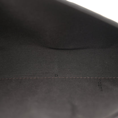 Fendi Vitello Soft F is Fendi Bi-Color FF 1974 Embossed Envelope Wallet On Chain with Pouches Maya Black 6 of 13
