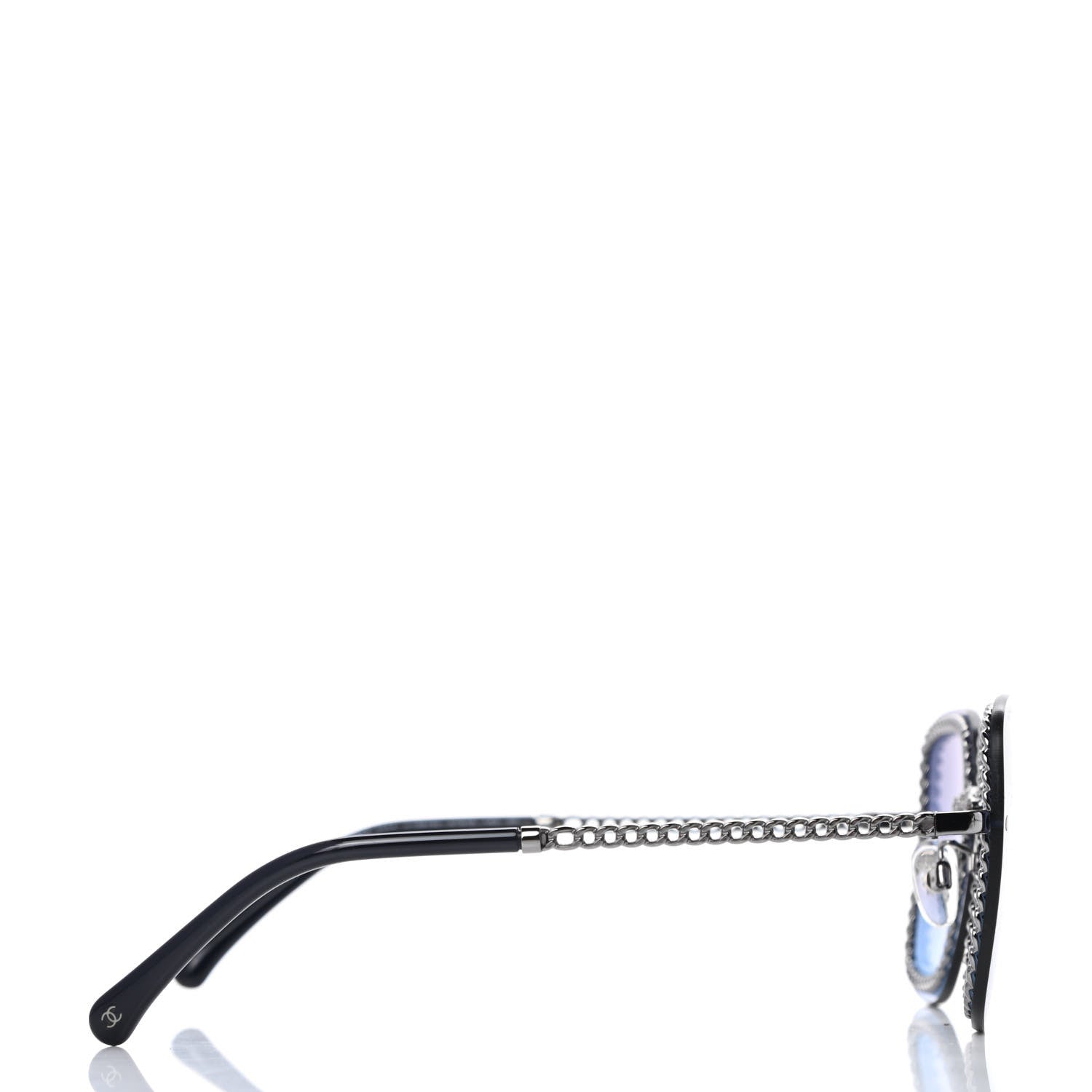 Chanel Chain Square Sunglasses 4244 Blue 4 of 9