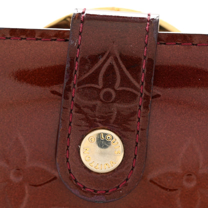 Louis Vuitton Vernis French Purse Wallet Amarante 10 of 10