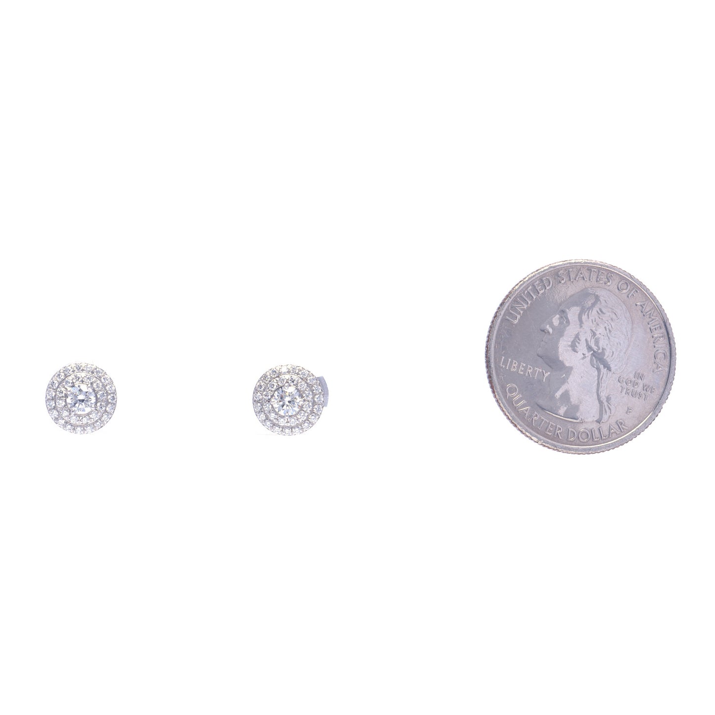 Platinum Diamond .60ctw Soleste Earrings