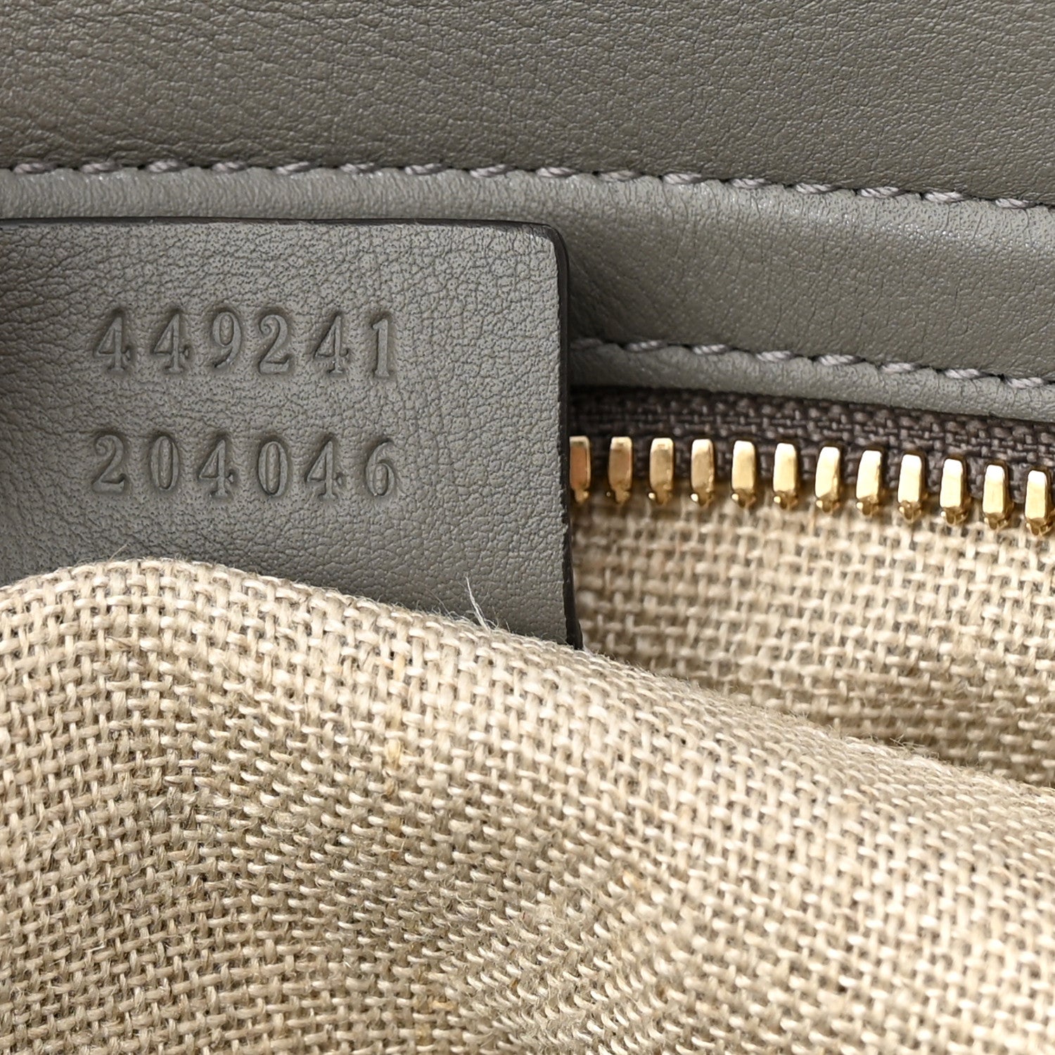 Gucci Microguccissima Small Bree Tote Graphite 7 of 10