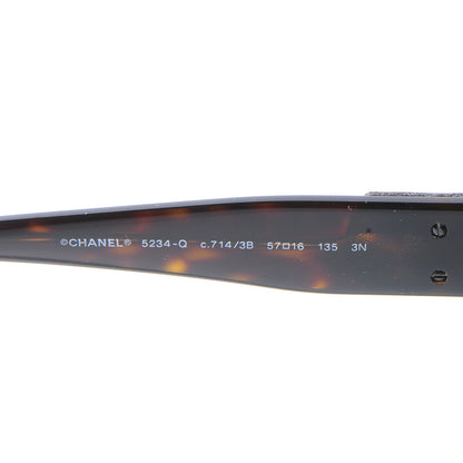 Chanel CC Turnlock Sunglasses 5234 Q Tortoise 4 of 5