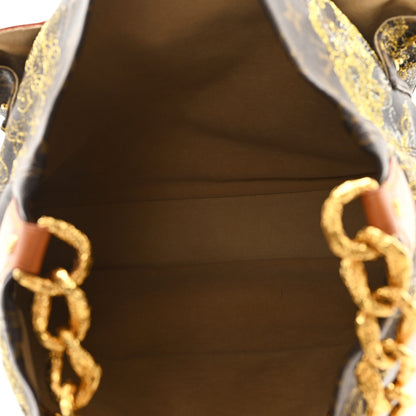 Louis Vuitton Monogram Dentelle Fersen Gold 5 of 10