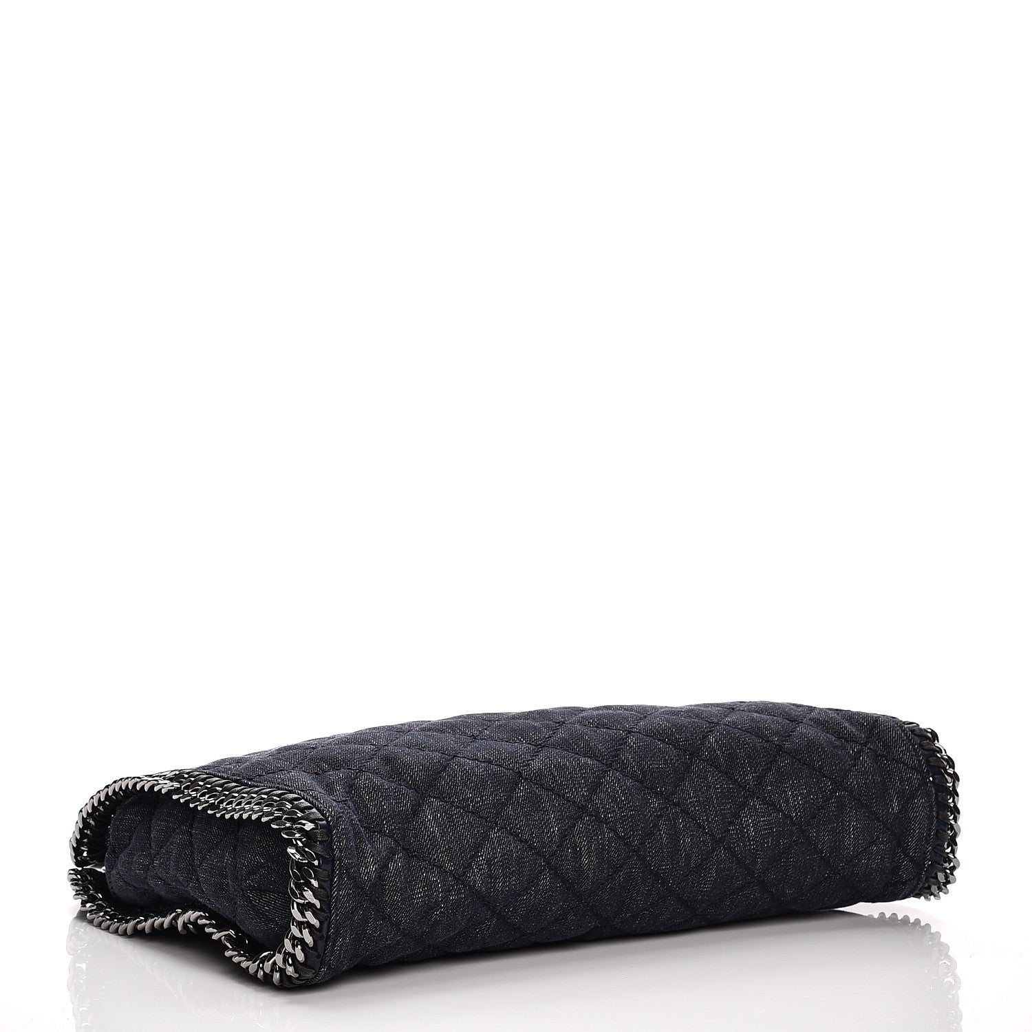 Stella McCartney Denim Quilted Small Baby Bella Tote 4 of 8