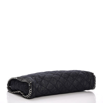 Stella McCartney Denim Quilted Small Baby Bella Tote 4 of 8