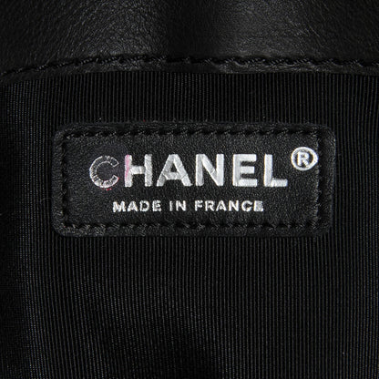 Chanel Calfskin Large Boy Reverso Flap Black 7 of 8