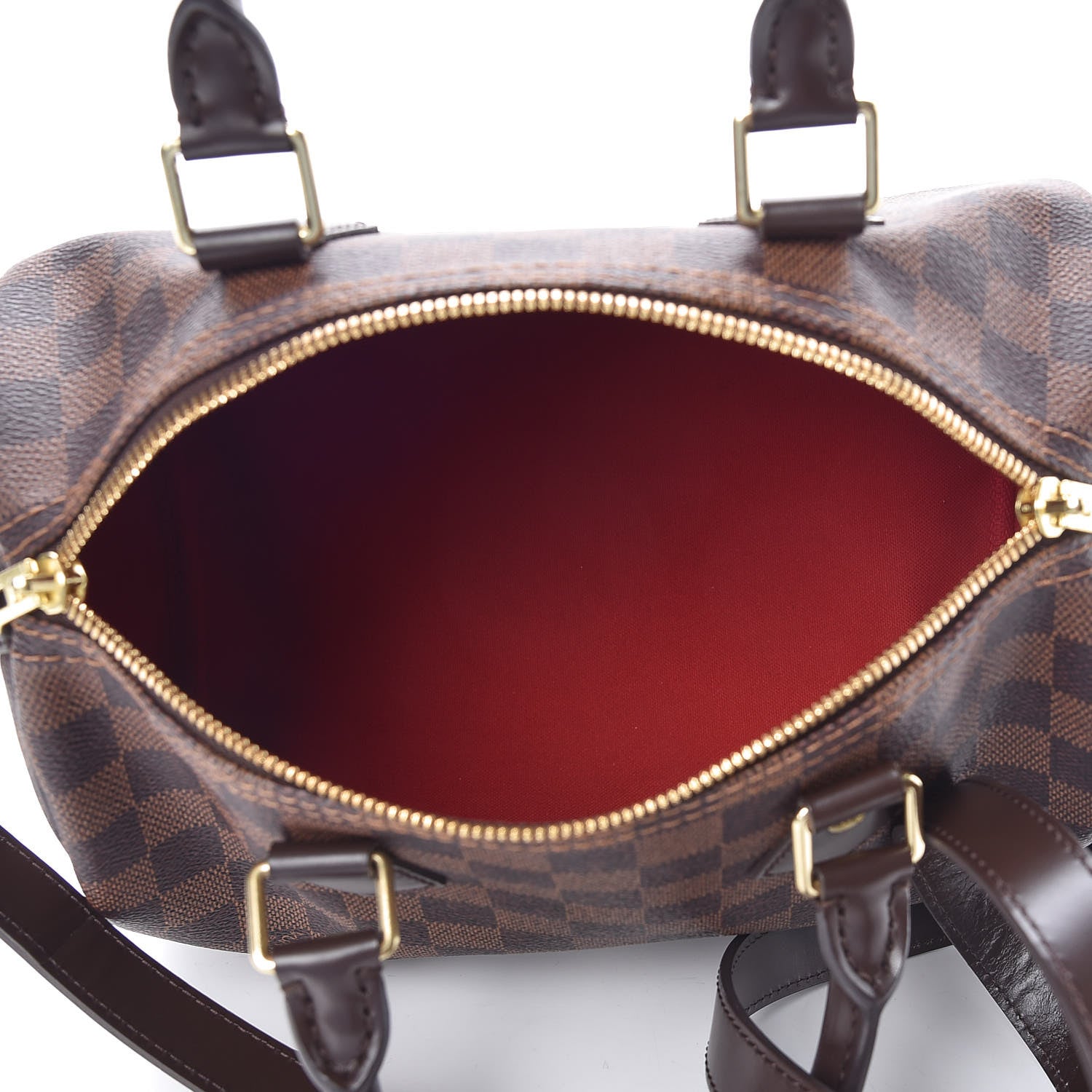 Louis Vuitton Damier Ebene Speedy Bandouliere 25 5 of 7