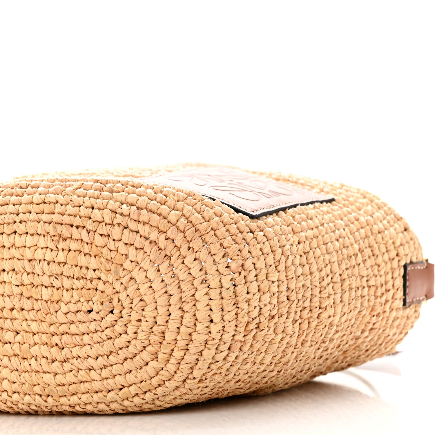 Loewe Calfskin Raffia Bucket Bag Natural Tan 10 of 10