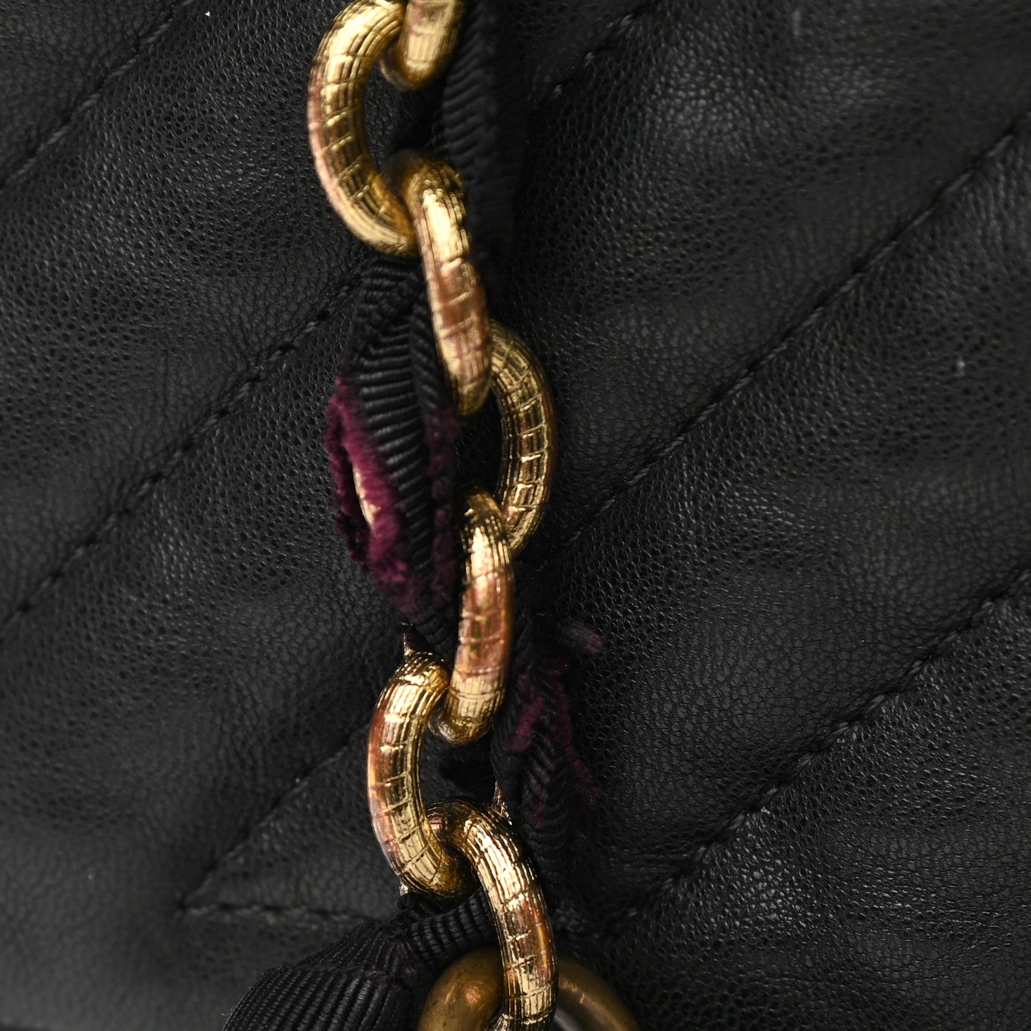 Lanvin Lambskin Quilted Medium Happy Shoulder Bag Black 11 of 11