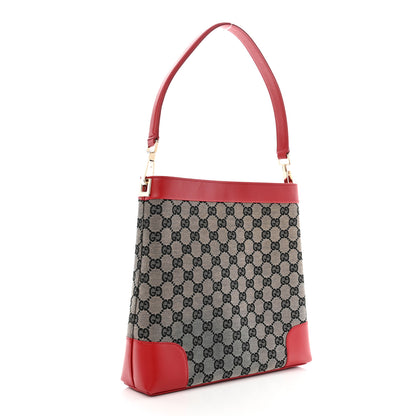 Gucci Monogram Shoulder Bag Dark Red 3 of 11