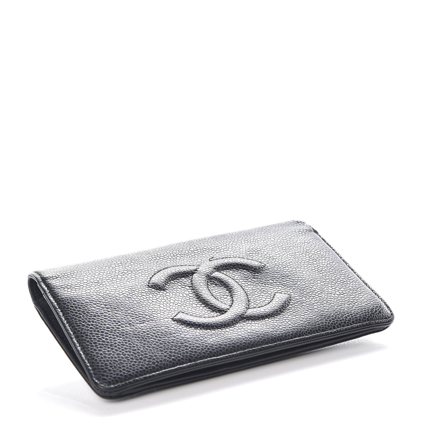 Caviar Timeless CC Yen Wallet Black