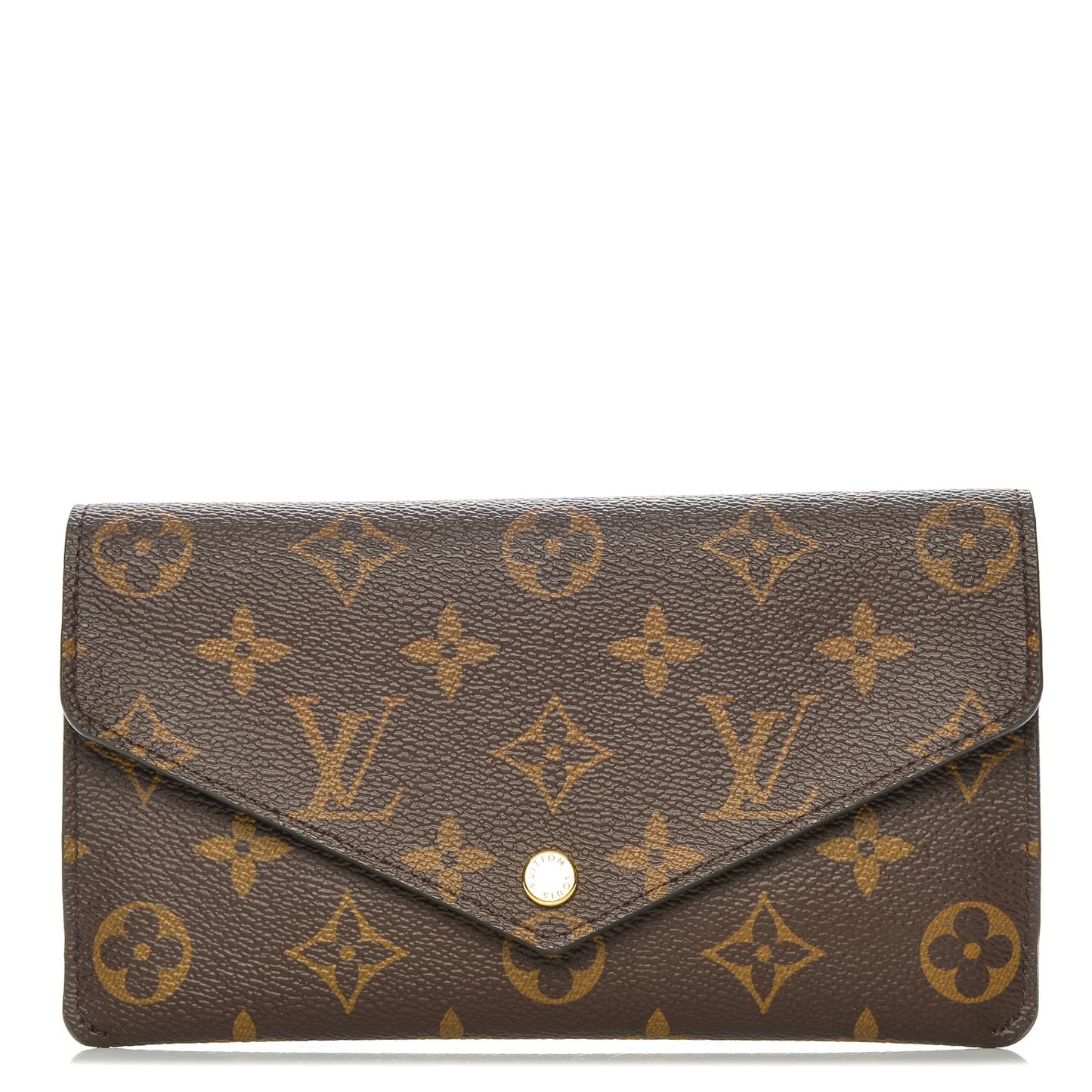 Monogram Jeanne Wallet Rose Ballerine