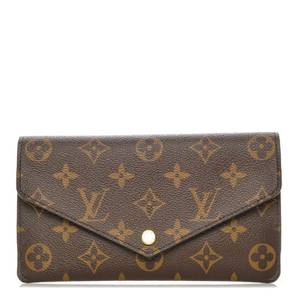 Louis Vuitton Monogram Jeanne Wallet Rose Ballerine 1 of 6