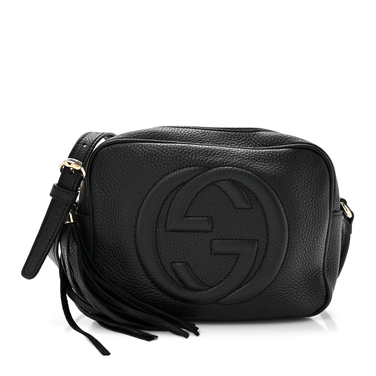 Gucci Pebbled Calfskin Small Soho Disco Bag Black 1 of 10