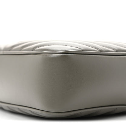 Saint Laurent Calfskin Matelasse Monogram Lou Camera Bag Dusty Grey 10 of 14