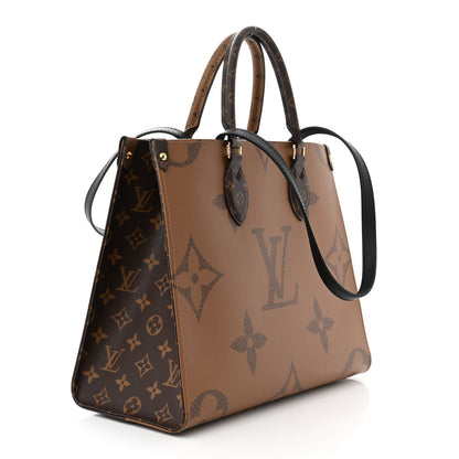 Louis Vuitton Reverse Monogram Giant Onthego MM 3 of 9