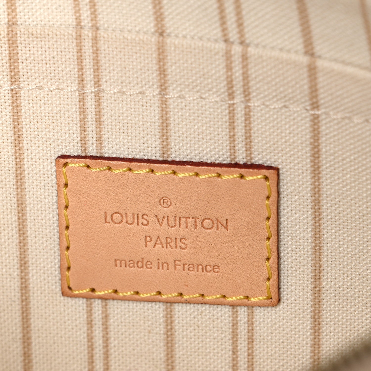 Louis Vuitton Damier Azur Neverfull MM GM Pochette 6 of 7