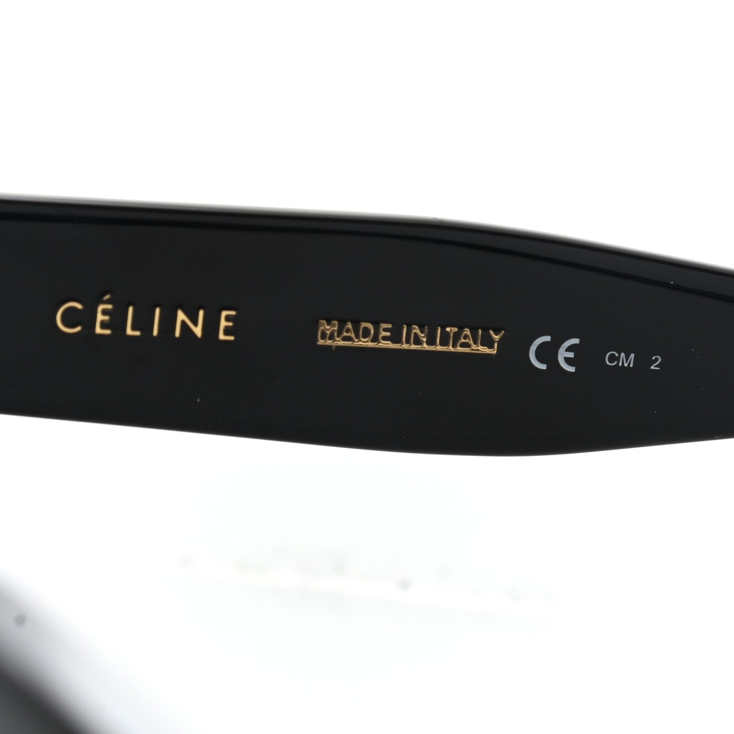 Celine New Audrey Sunglasses CL 41805/S Black 6 of 7