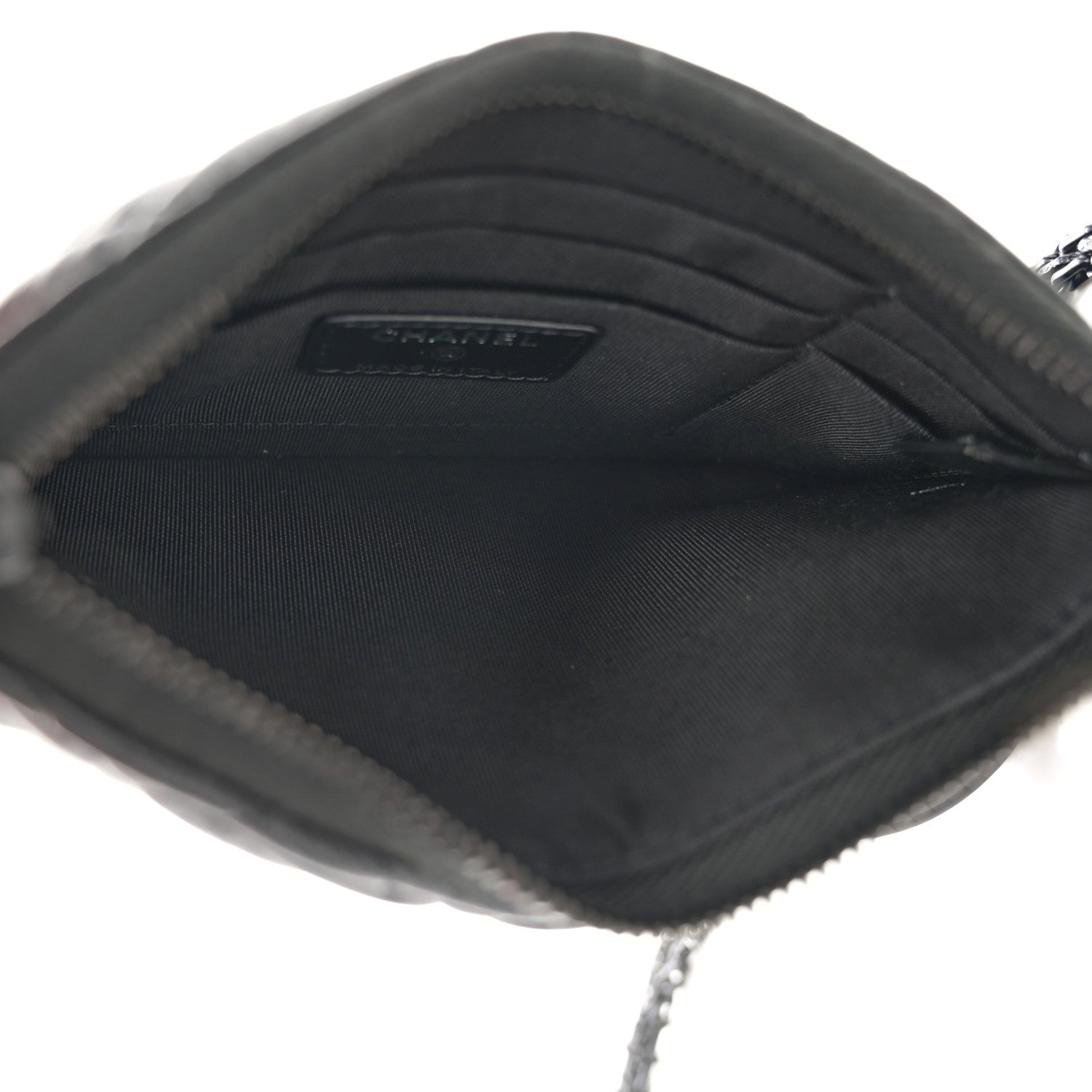 Chanel Aged Calfskin Quilted Reissue Phone Holder With Chain Bag So Black 5 of 10
