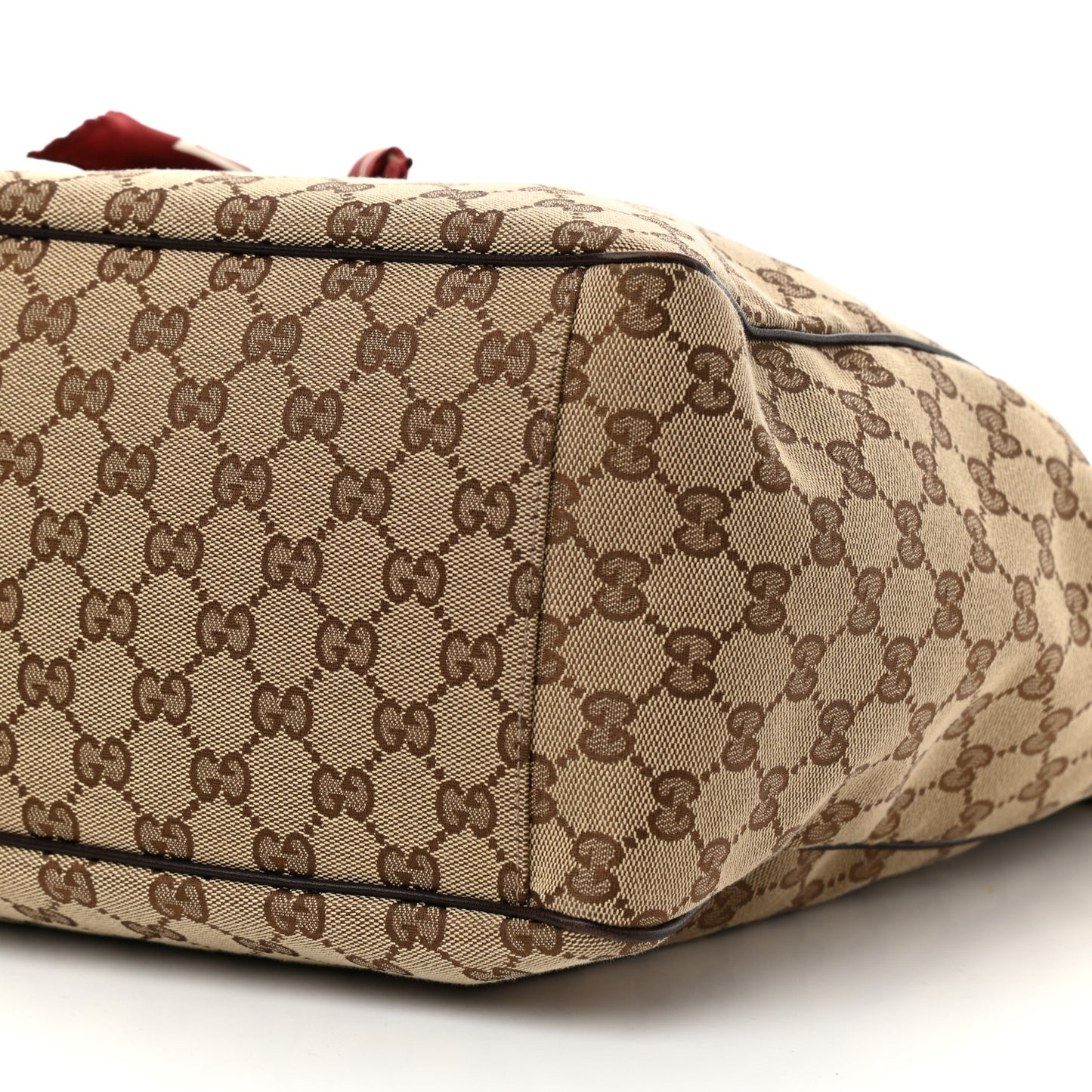 Monogram Large Positano Tote Brown