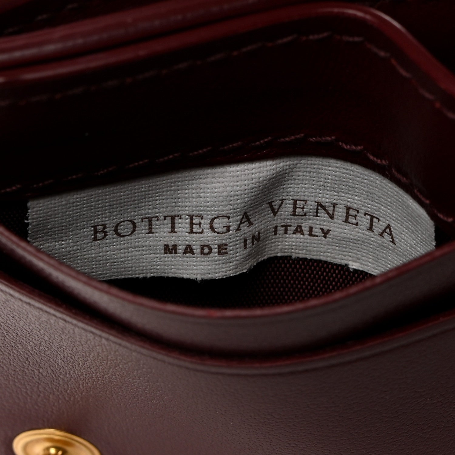 Bottega Veneta Nappa Intrecciato Trifold Wallet Bordeaux 7 of 8