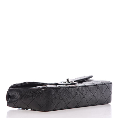 Chanel Caviar Quilted East West Flap Black 4 of 13