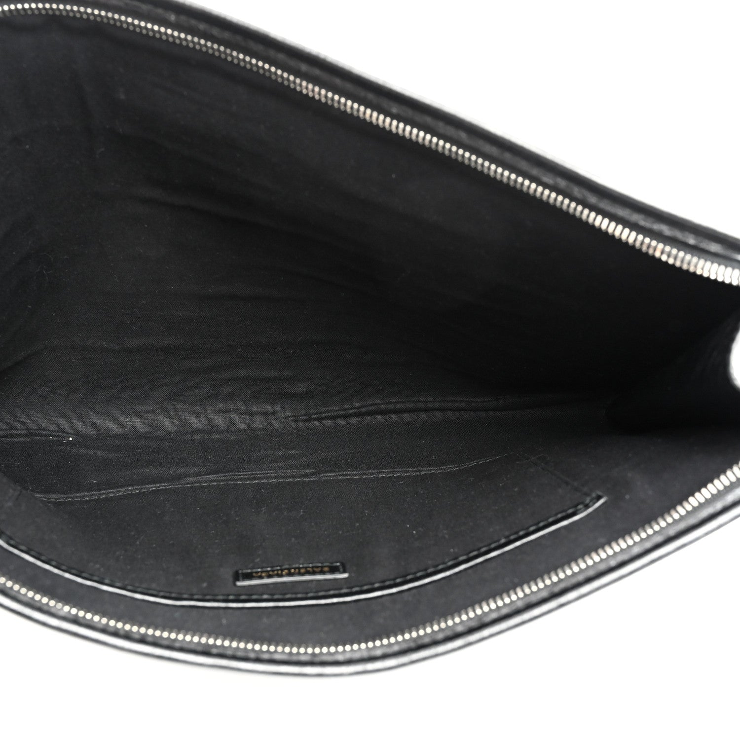Balenciaga Agneau Arena Graffiti All Over Bazar Pouch Black White 5 of 7