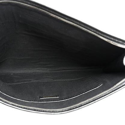 Balenciaga Agneau Arena Graffiti All Over Bazar Pouch Black White 5 of 7