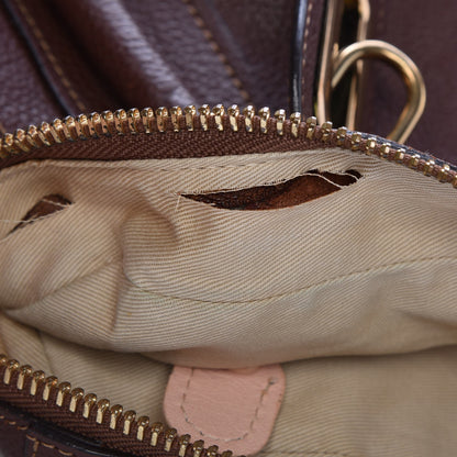 Chloe Calfskin Large Paraty Chocolate 11 of 20