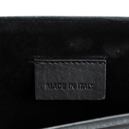 Alexander McQueen Calfskin Studded Mini Heroine Shoulder Bag Black 6 of 8