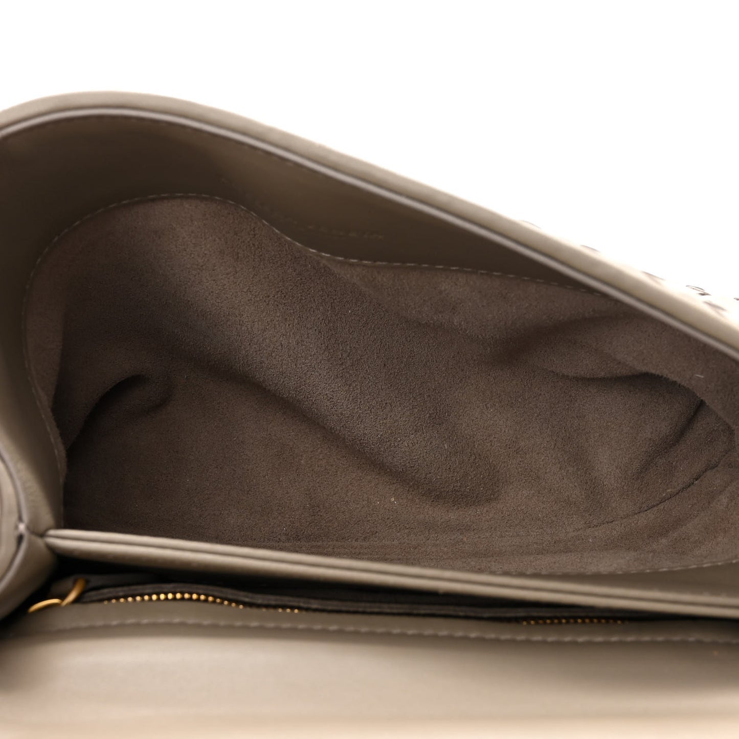 Nappa Intrecciato Small Olimpia Shoulder Bag Limestone