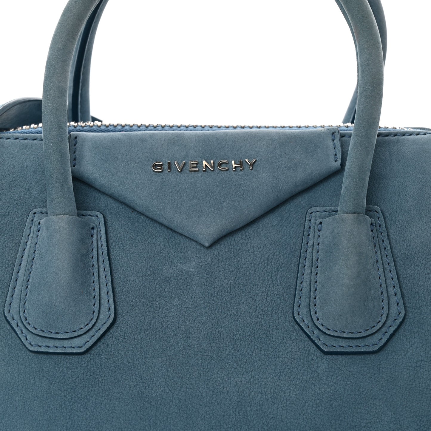 Nubuck Small Antigona Medium Blue