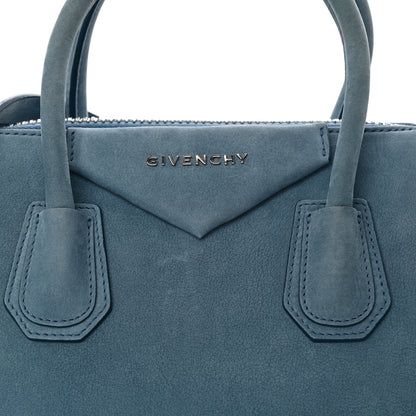 Givenchy Nubuck Small Antigona Medium Blue 8 of 13