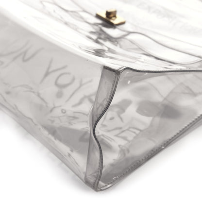 Hermes Vinyl Souvenir De L'Exposition Kelly Transparent 7 of 9
