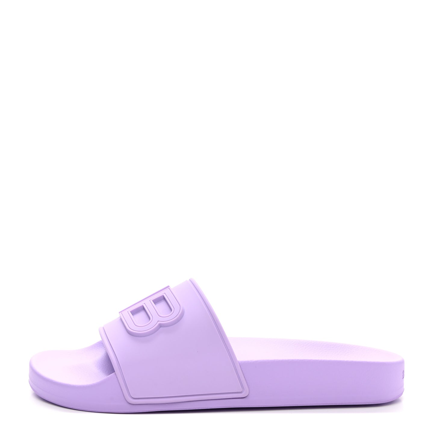 Rubber Womens BB Pool Slide Sandals 35 Lilac