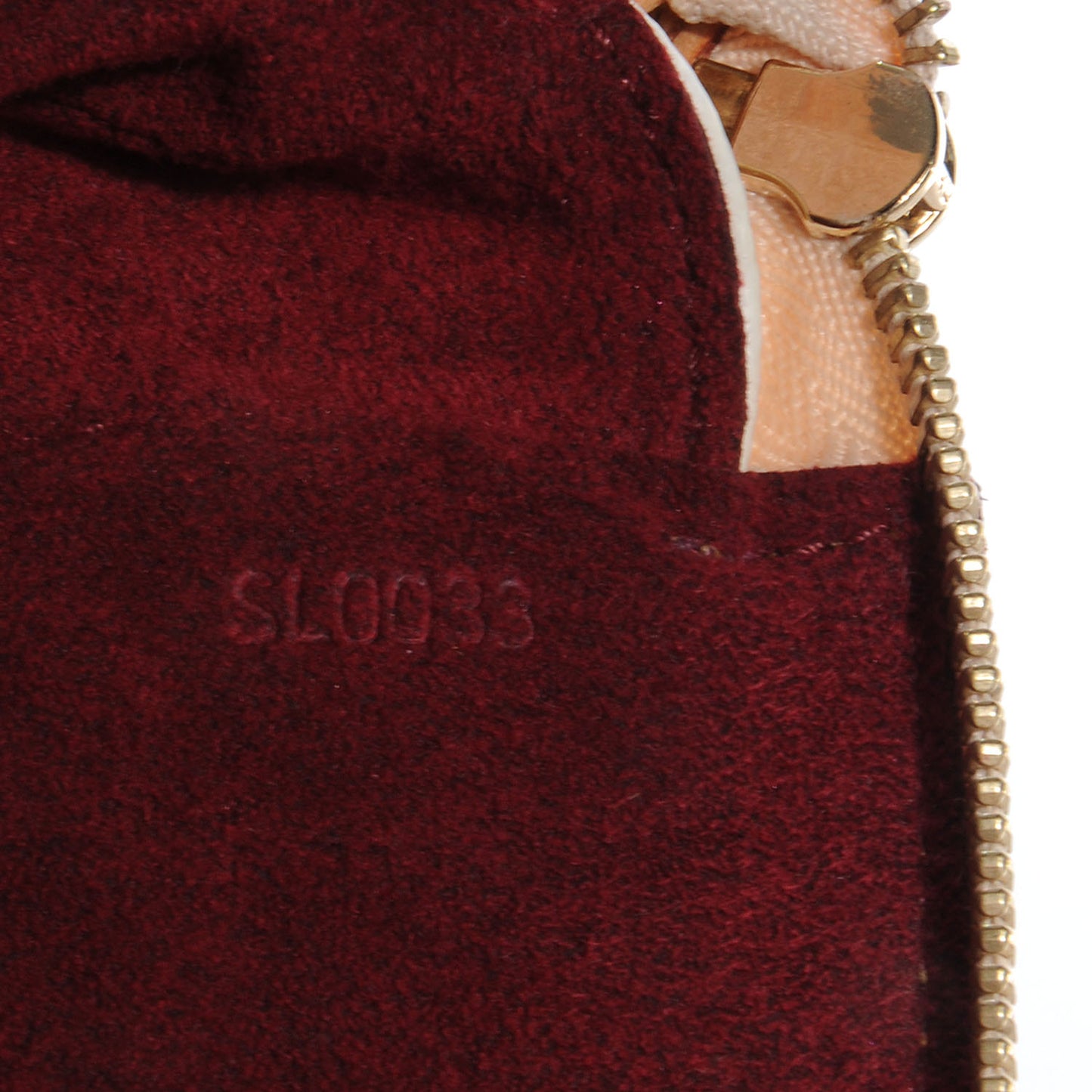 Monogram Multicolor Pochette Accessories White