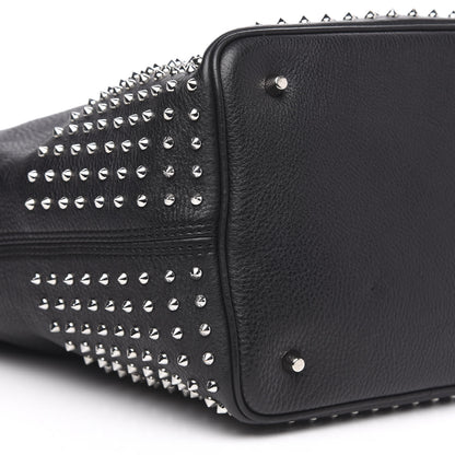 Burberry Calfskin Studded Medium Susanna Hobo Black 8 of 10