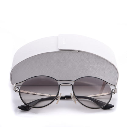 Prada Cinema Sunglasses SPR 62S Black Silver 8 of 8