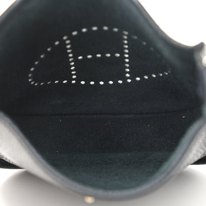 Hermes Taurillon Clemence Evelyne TPM Black 4 of 13