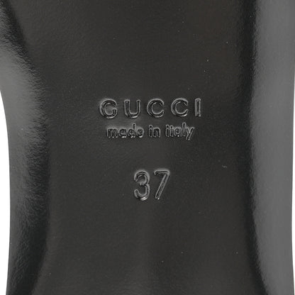 Gucci Suede Mesh Crystal GG Monogram Slingback Ballet Flats 37 Light Powder Skin Rose 7 of 12