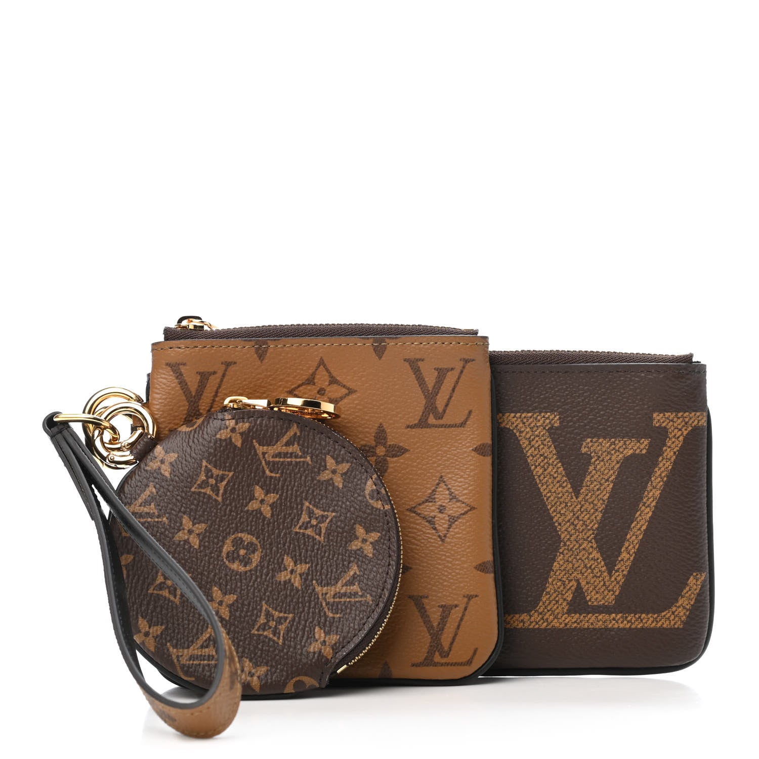 Louis Vuitton Reverse Monogram Giant Trio Pouch 1 of 4